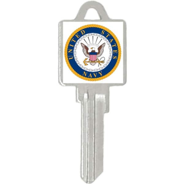 HY-KO Blank Klinky Navy House Key