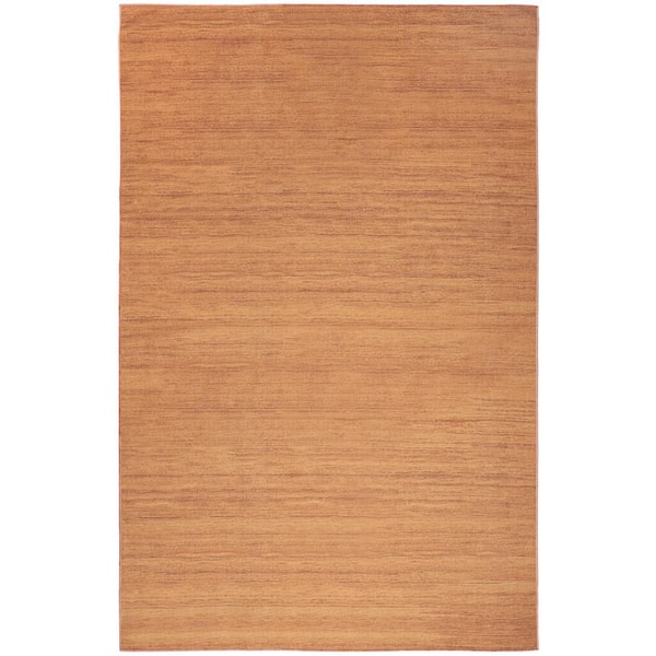 Nourison Washable Essentials Copper 5 ft. x 7 ft. All-over design Contemporary Area Rug