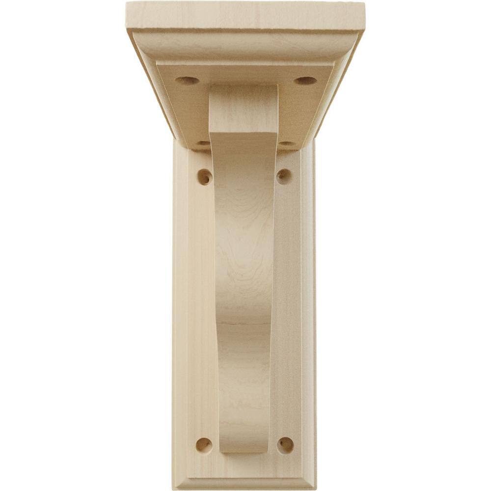 Hamilton 9" Beige Rubberwood Traditional Bracket