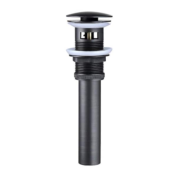 BWE Bathroom Sink Pop-Up Drain with Overflow in Oil Rubbed Bronze