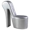 Silver high heel discount chair