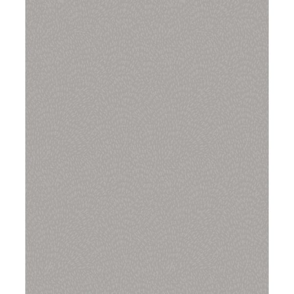 Unbranded Zen Collection Grey Fan Fleck Metallic Sheen Finish Non-Pasted Non-Woven Wallpaper Sample