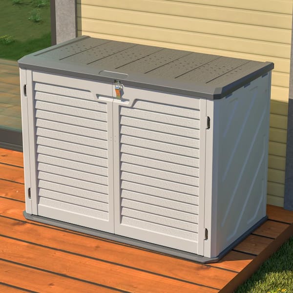 ToolCat 4x2 ft Horizontal Storage Shed - Lockable,Weather