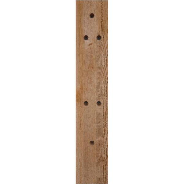 Ekena Millwork 4 in. x 24 in. x 24 in. Western Red Cedar Thorton