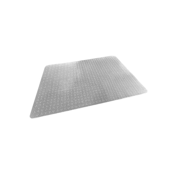 Cleartex TrYlok Vinyl Rectangular Indoor Chair Mat for Low Pile Carpets up to 1/4 in.- 35 in. x 47 in.