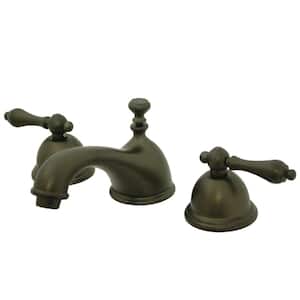 Restoration 8 in. Widespread 2-Handle Bathroom Faucet in Oil Rubbed Bronze