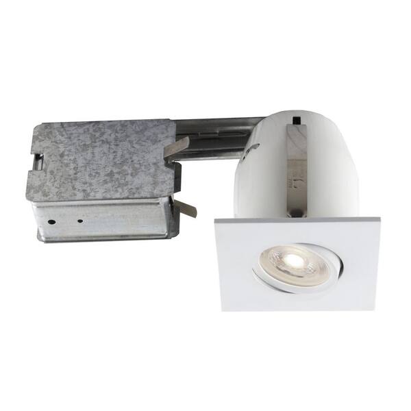 Unbranded 3-in. White Recessed LED Lighting Kit with GU10 Bulb Included