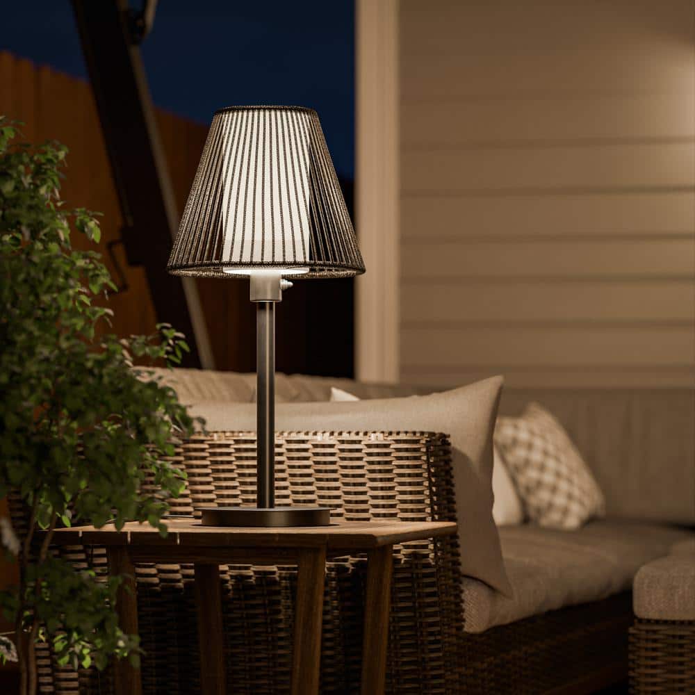 Aspenwood 27. 5 in. Black Outdoor/Indoor Table Lamp price history on PriceWatchPro