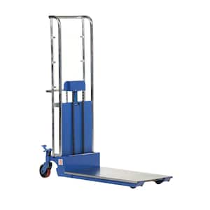 70 in. x 36 in. x 23 in. Foot Pump Steel Hefti-Lift with E in. x Tended Platform