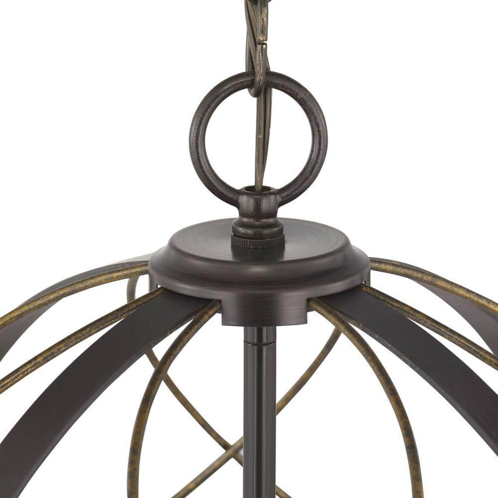 Brandywine Antique Bronze 3-Light Farmhouse Pendant