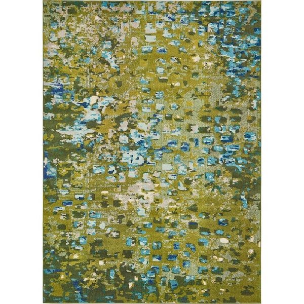 Jardin Ivy Green 8' 0 x 11' 0 Area Rug