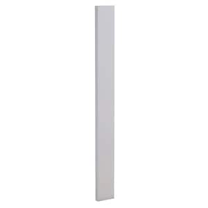 Newport Pacific White Plywood Shaker Stock Assembled Kitchen Cabinet Filler Strip 3 in W x 0.75 in D x 42 in H