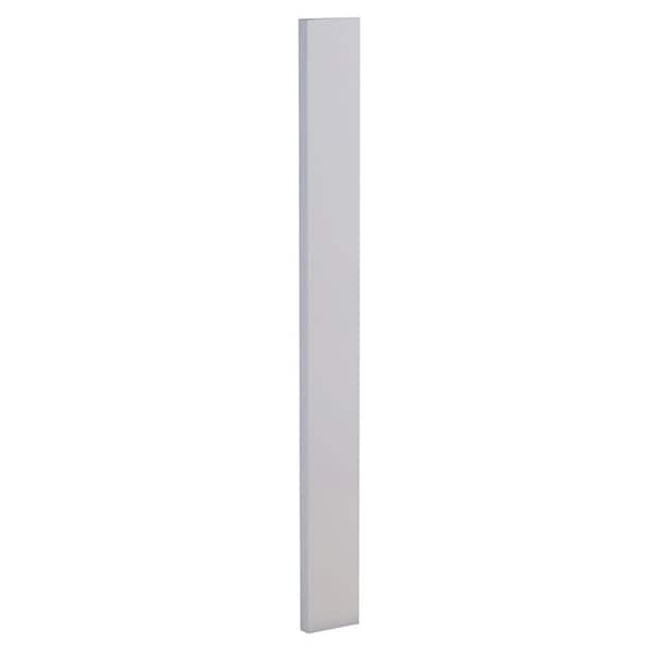 Home Decorators Collection Newport Pacific White Plywood Shaker Stock Assembled Kitchen Cabinet Filler Strip 6 in W x 0.75 in D x 30 in H