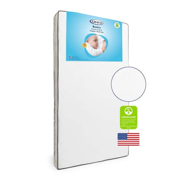 Basics 5-Inch Crib and Toddler Mattress