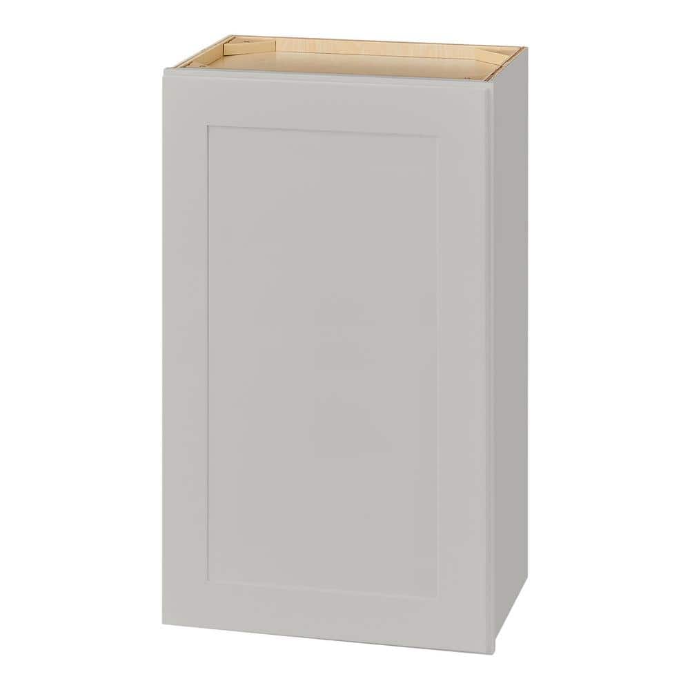Avondale 18 in. W x 12 in. D x 30 in. H Ready to Assemble Plywood Shaker Wall Kitchen Cabinet in Dove Gray price history on PriceWatchPro