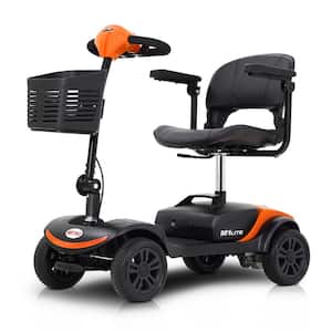 4-Wheel Mobility Scooter in Orange