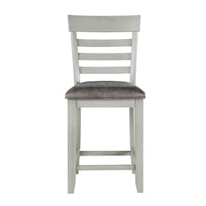 Hyland Gray 24 in. Counter Height Dining Chair (Set of 2)