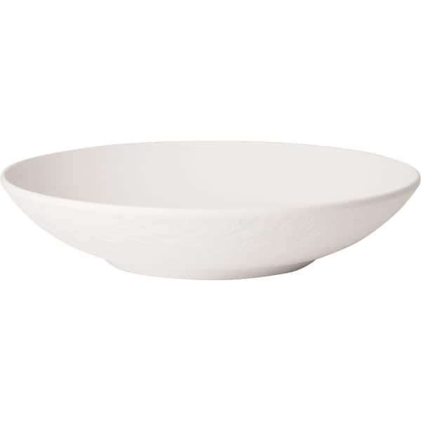 Manufacture Rock Blanc 14.5 fl. oz. White Porcelain Pasta Bowl