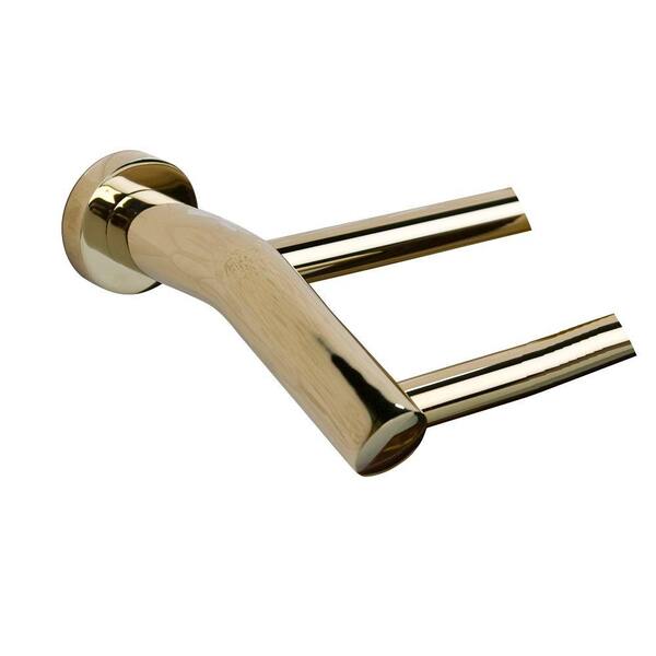 Barclay Products Berlin 24 in. Double Towel Bar in Polished Brass