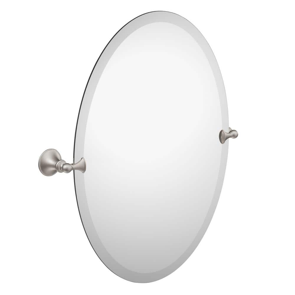 Brushed Nickeled Mirror 