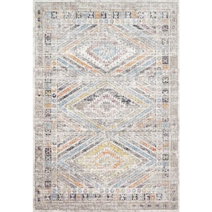 Dante Ivory/Multi 5 ft. 3 in. x 7 ft. 2 in. Bohemian Area Rug