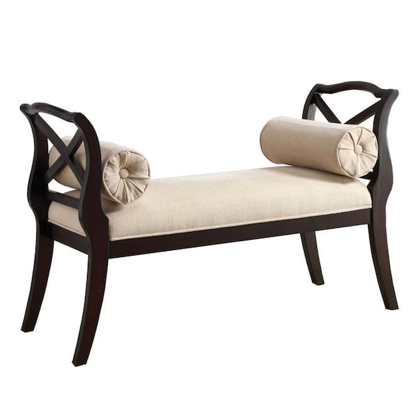 Unbranded Philipsberg Espresso Finish Bench