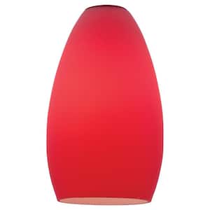 5 in. Red Glass Shade