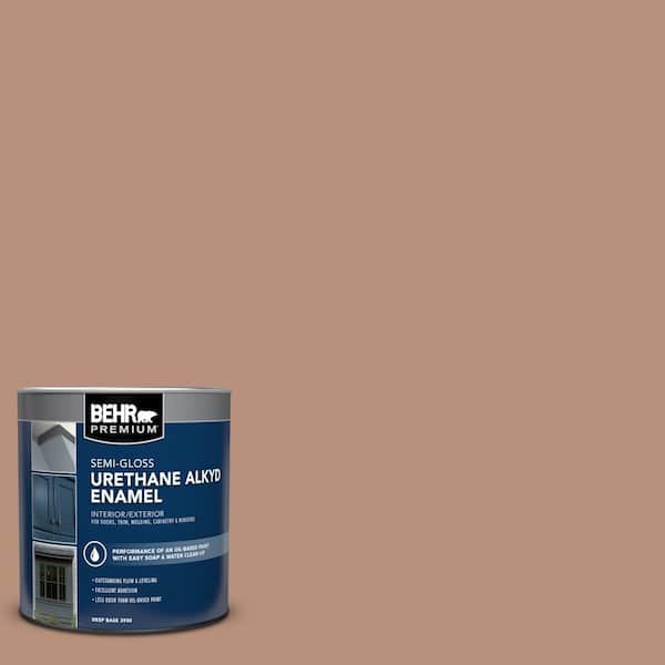 1 qt. #BIC-16 Brandied Pears Semi-Gloss Enamel Urethane Alkyd Interior/Exterior Paint