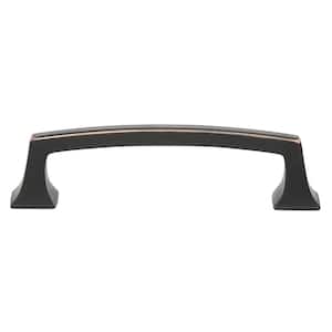 3-3/4 in. Center-to-Center Oil Rubbed Bronze Deco Base Cabinet Drawer Pulls (10-Pack)