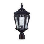 mccarthy 1 light bronze outdoor post mount
