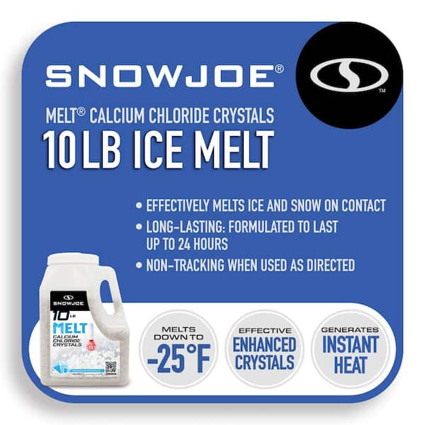 10 lb. Jug Calcium Chloride Crystals Ice Melter