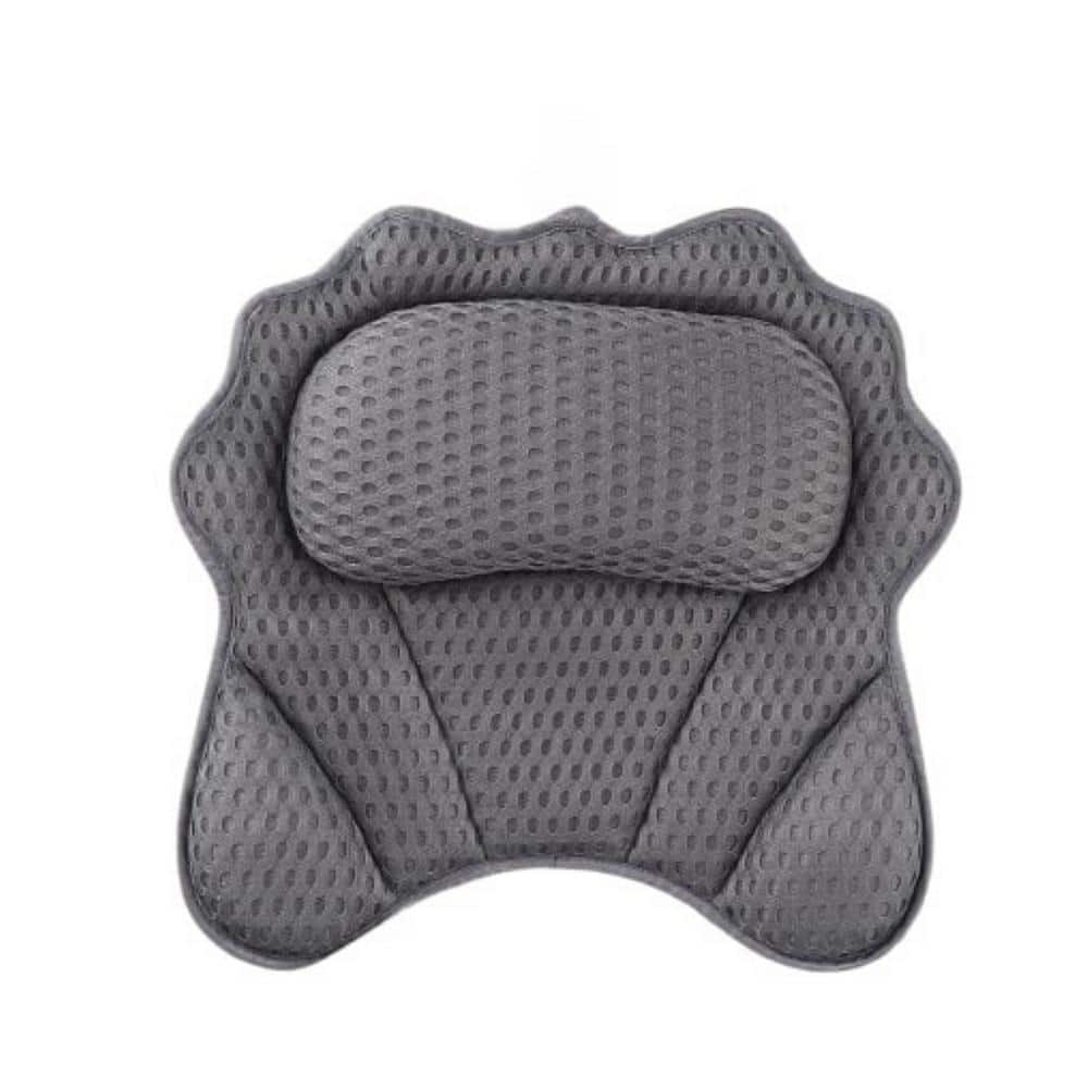 Ergonomic Bathtub Pillow with Head, Neck, Shoulder and Back Support, 4D Bat