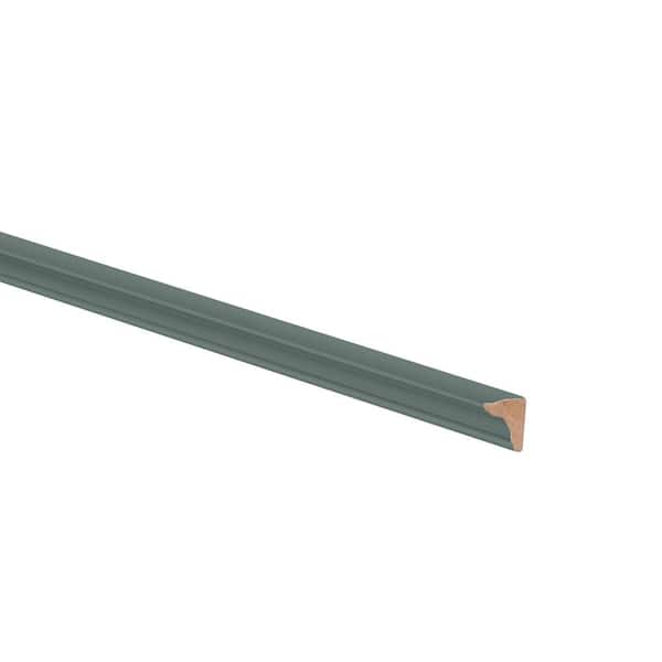 Washington Franklin Hargrove 96 in. W x 0.75 in. D x 0.75 in. H in Verdant Green Inside Corner Molding