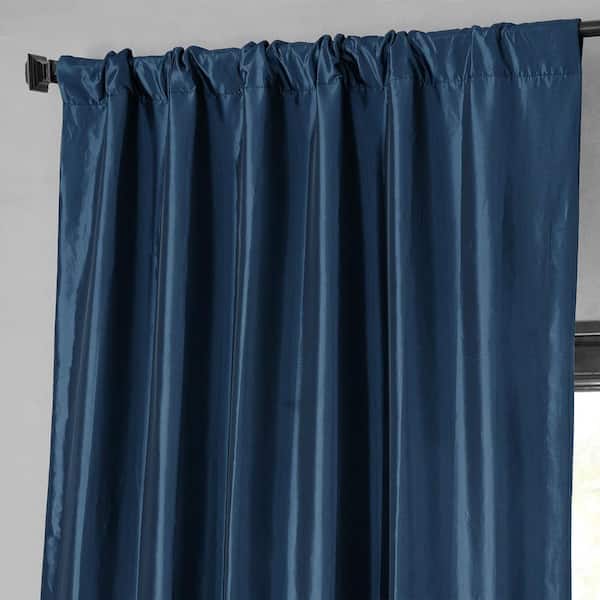 Exclusive Fabrics Furnishings Navy, Navy Blue Blackout Curtains