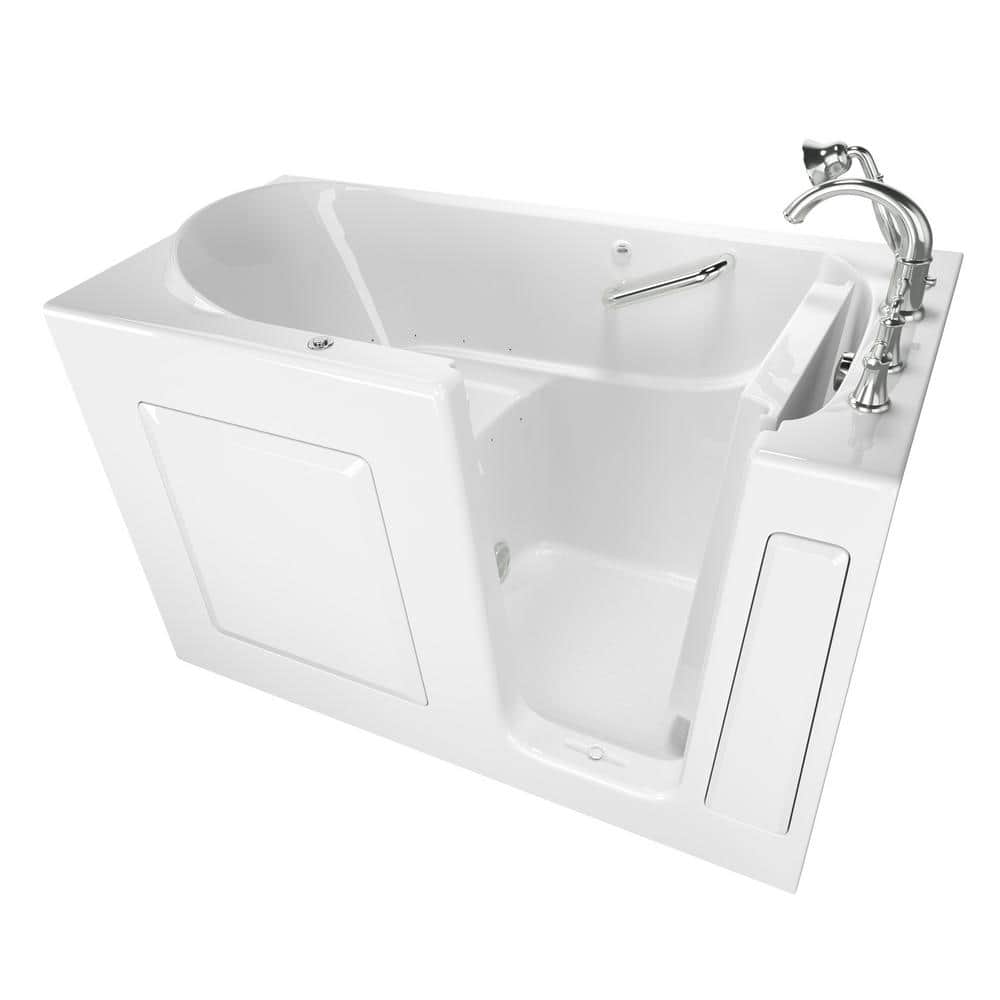 Exclusive Series 60 in. x 30 in. Right Hand Walk-In Air Bath Bathtub with Q