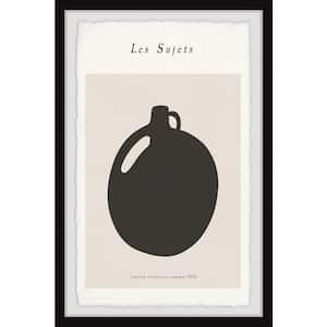 "Les Sujets" by Marmont Hill Framed Home Art Print 30 in. x 20 in.