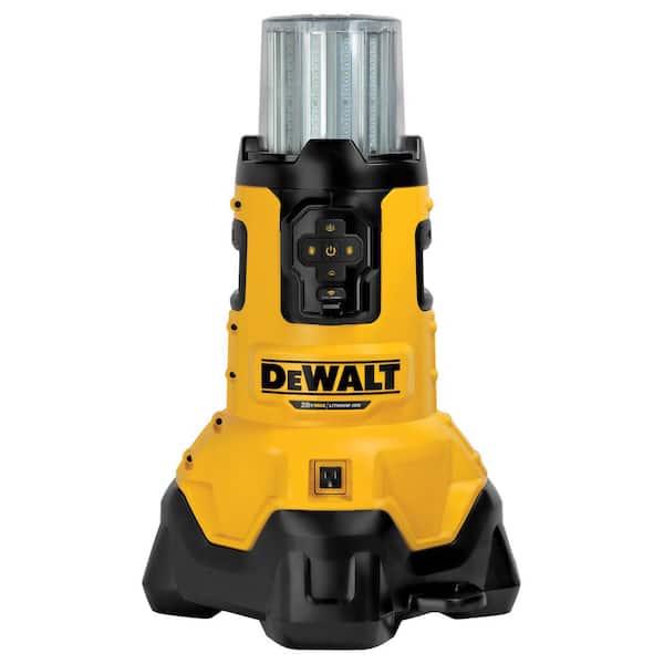 Slumber Profit miles DEWALT 20V MAX Corded/Cordless LED Large Area Jobsite Light with Tool  Connect and Built-In Charger DCL070 - The Home Depot