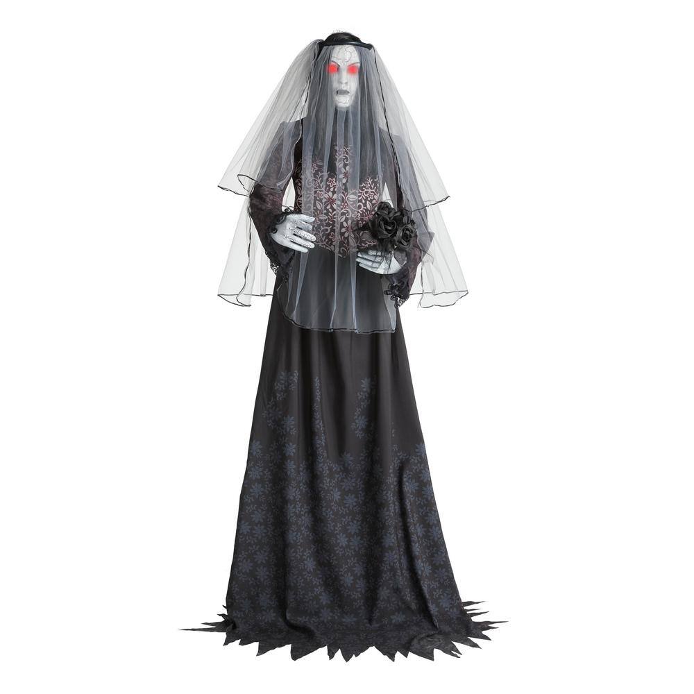 Reviews for Home Accents Holiday 6 ft. Animated Haunting Ghost Bride