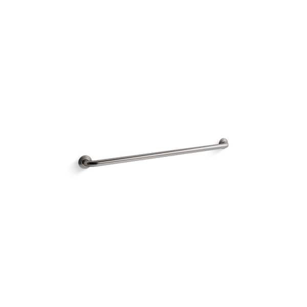 KOHLER Traditional 36 in. ADA Compliant Grab/Assist Bar in Vibrant Titanium