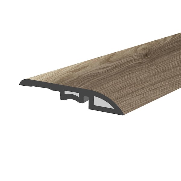 Lucida Surfaces GlueCore Shadow 1-3/4 in. W x 47-1/4 in. L x 0.27 in. T Vinyl Reducer Molding Trim