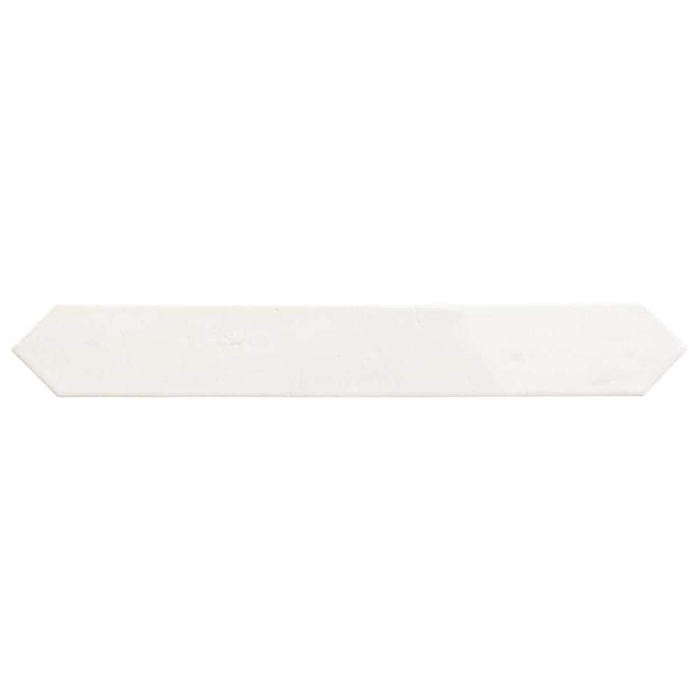 Argile Arrow Bianco 3 in. x 7 in. Porcelain Floor and Wall Take Home Tile Sample price history on PriceWatchPro