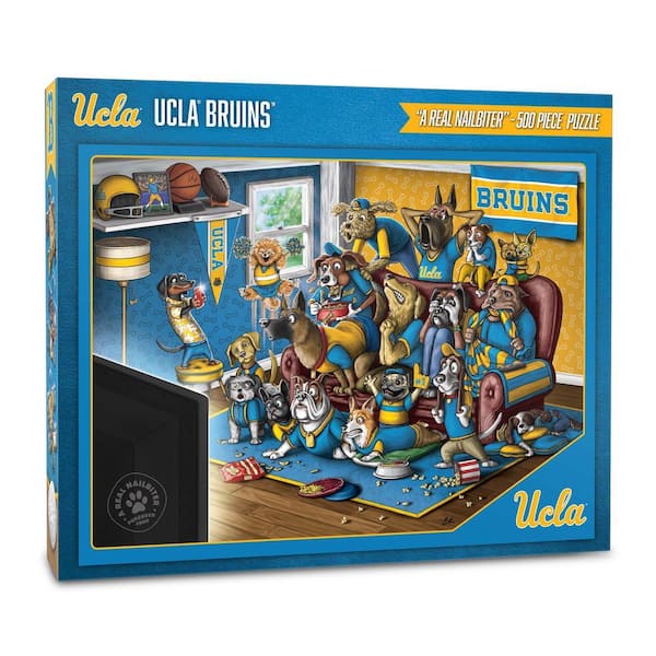 NCAA UCLA Bruins Purebred Fans Puzzle-A Real Nailbiter (500-Piece)