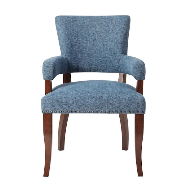 Parler Blue Arm Dining Chair