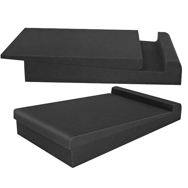Studio Monitor Isolation Pads for 5-6 in. Speakers (2-Pack), Studio Foam Prevents Vibrations, High Density Design