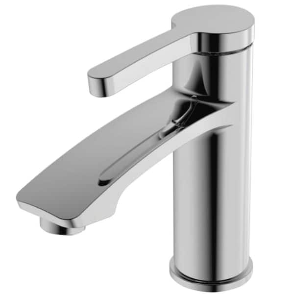 Unbranded Luxurious Single Hole Single-Handle Bathroom Faucet in Chrome