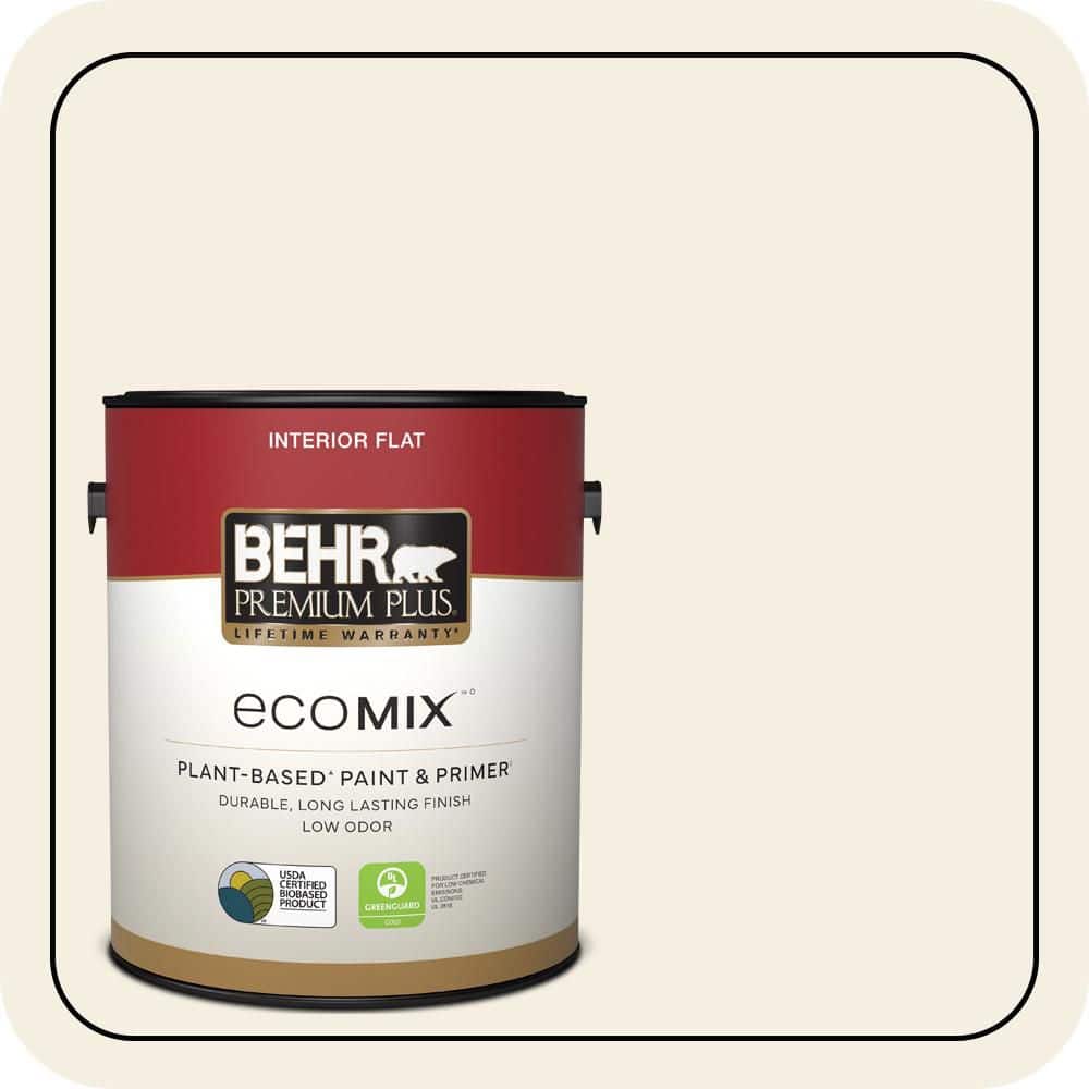 1 gal. #W-B-210 Divine Pleasure Flat EcoMix Plant-Based Interior Paint & Primer price history on PriceWatchPro