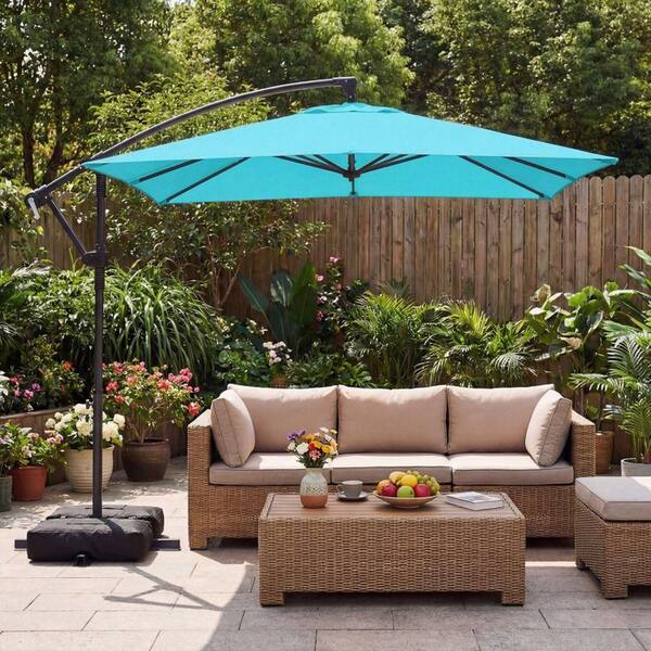 base for 8 ft patio umbrella Tangkula 8x8 with Included, Square Offset Cantilever Outdoor Umbrella with 360 Degree Rotation, Crank Handle, Sandbags, Ribs Pool Deck Garden Backyard : Patio, Lawn & Garden or retractable canopies are essential for a complete outdoor space Formosa Covers 10 ft Cantilever