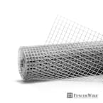 LucaSng Hardware Cloth 1/2 inch Chicken Wire Mesh Fencing Metal Screen 15.7  in x 10 ft （0.4mx3.05m）
