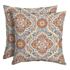 orange outdoor pillows