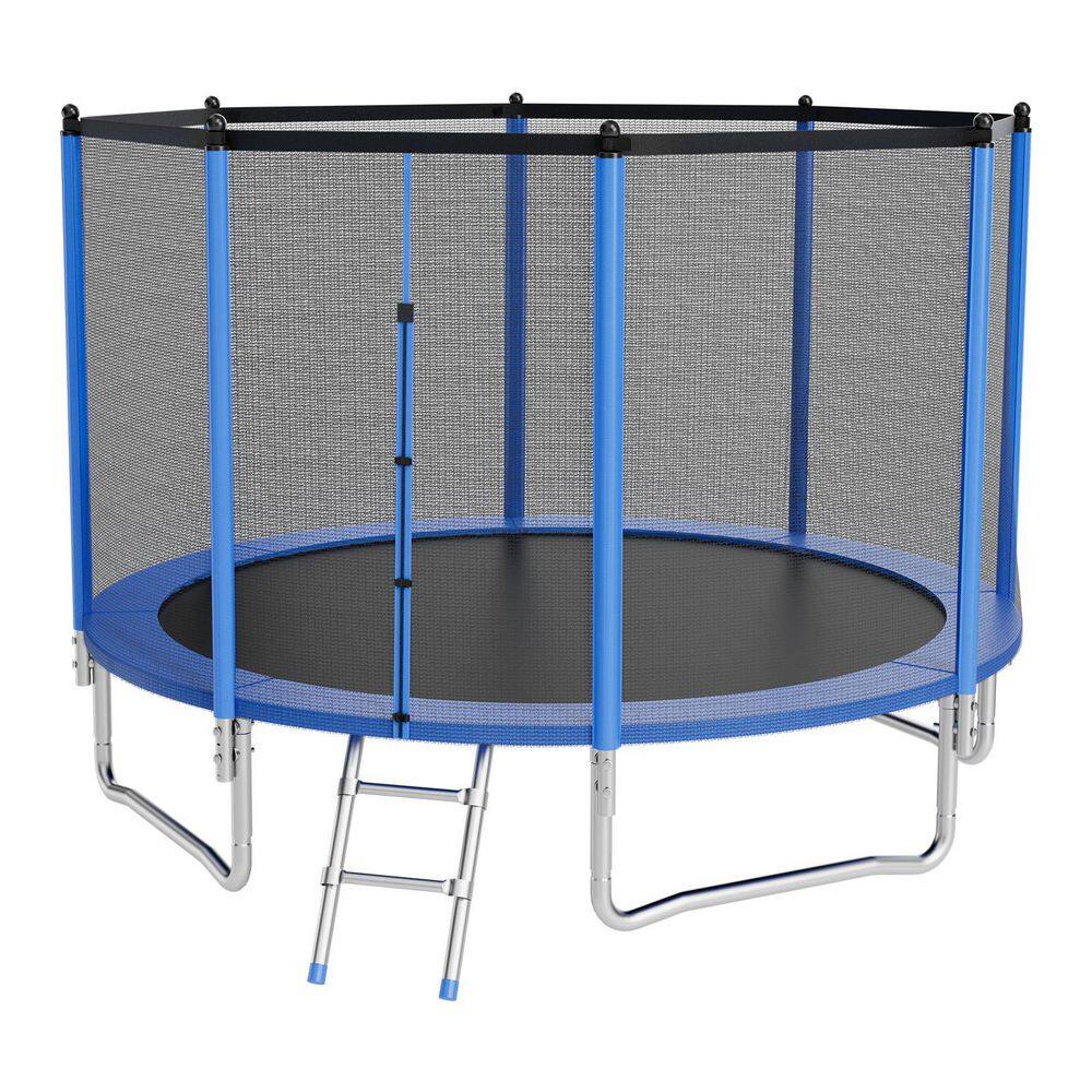 Outdoor Trampoline, 12 ft. Round Recreational Trampoline with Enclosure Net, ASTM Approved, Heavy Duty Trampolines price history on PriceWatchPro